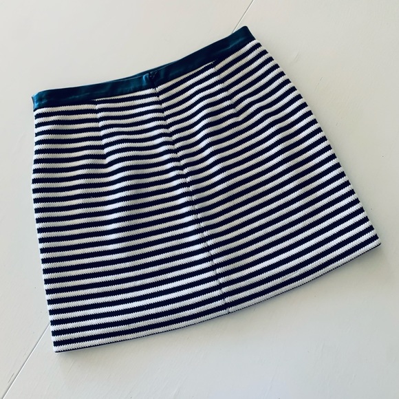 T by Alexander Wang • Twisted Stripe Mini Shirt • SZ 4 • Retail $350 - Picture 8 of 16